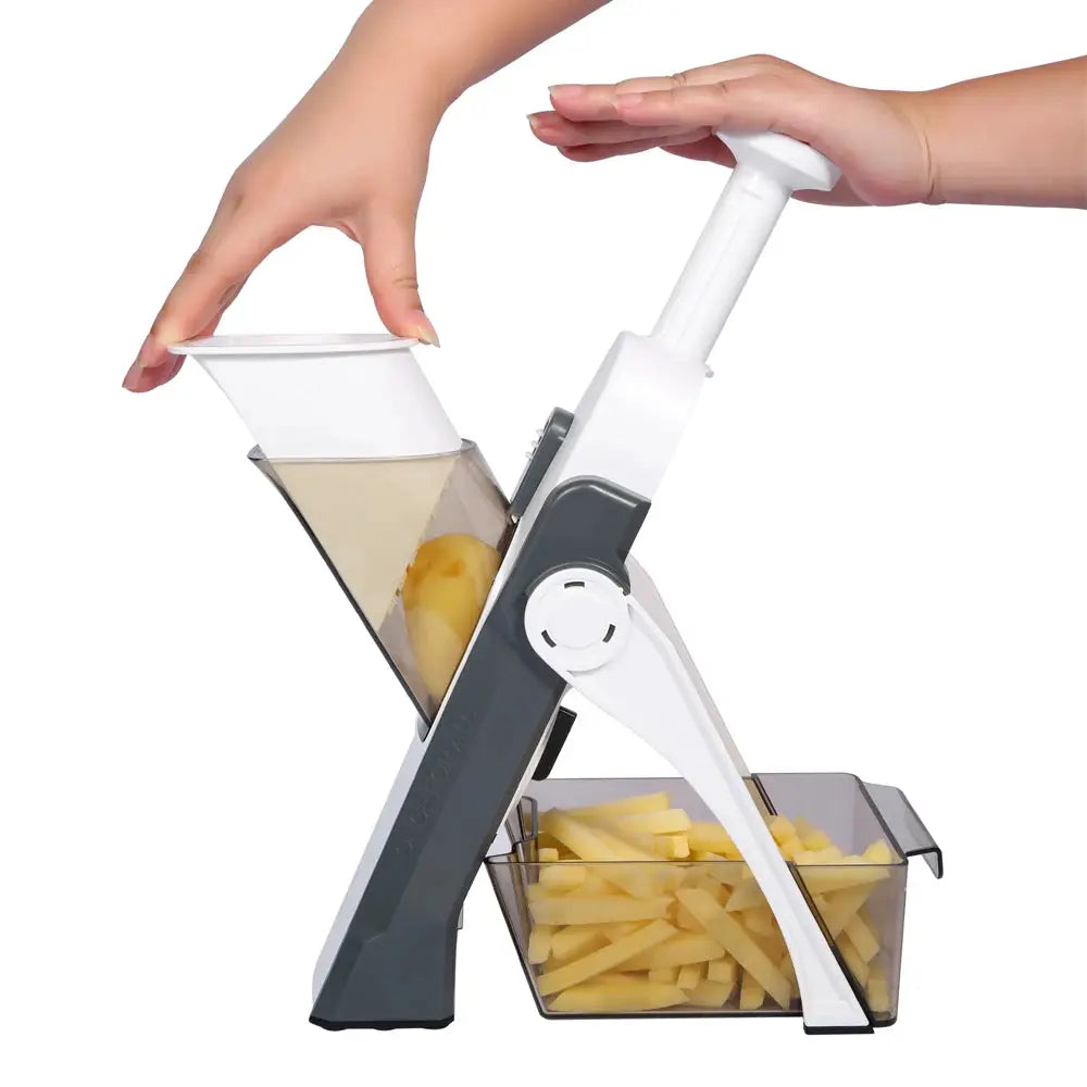 Vegetable Chopper | Stainless Steel Blade | ABS Construction | Green