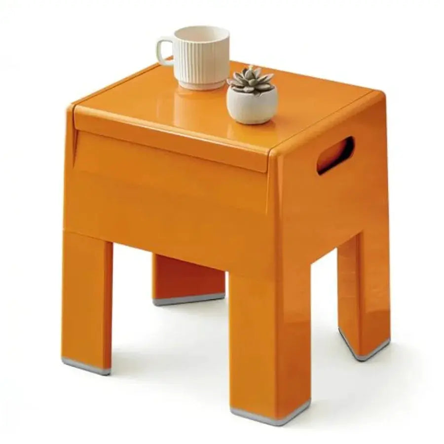 Nightstand Bedside with Storage Space, Multifunctional Colorful Plastic End Table Small Side Table for Bedroom, Dorm and Small from PriceLows™