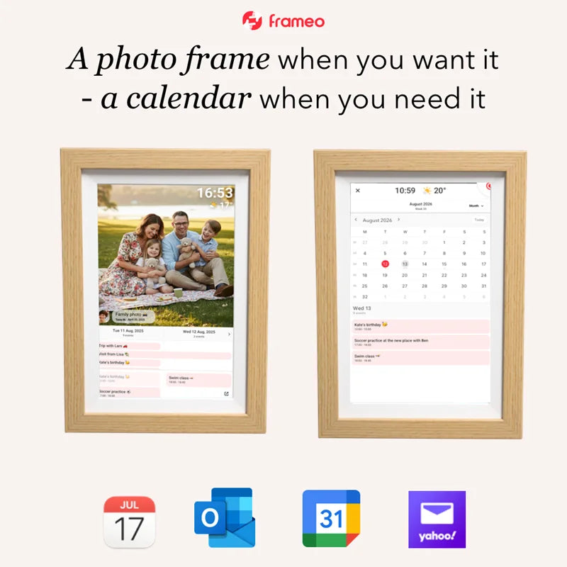 Digital Photo Frame | WiFi Enabled | 10.1 Inch IPS HD Touch | 32GB Storage