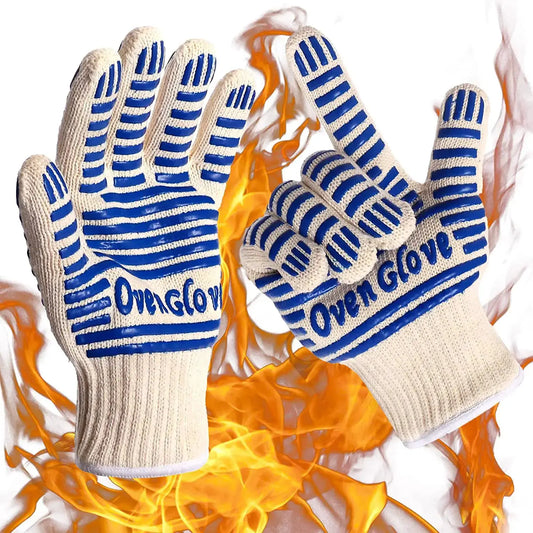 BBQ Gloves | Non-Slip Grill-Ready Grip | Heat Resistant For Cooking | One Size