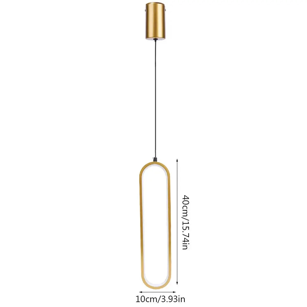 Modern Minimalist LED Pendant Lights Chandelier For Bedroom Living Room Decor Hanging Lamp Suspensions Metal Bedside Lamp from PriceLows™