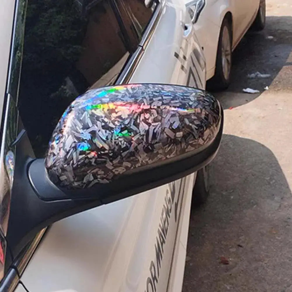 Forged Carbon Fiber Vinyl Wrap Auto Motorcycle Adhesive Vinyl Air Bubble Free Silver Blue Black Forged Carbon Car Wrapping Film from PriceLows™
