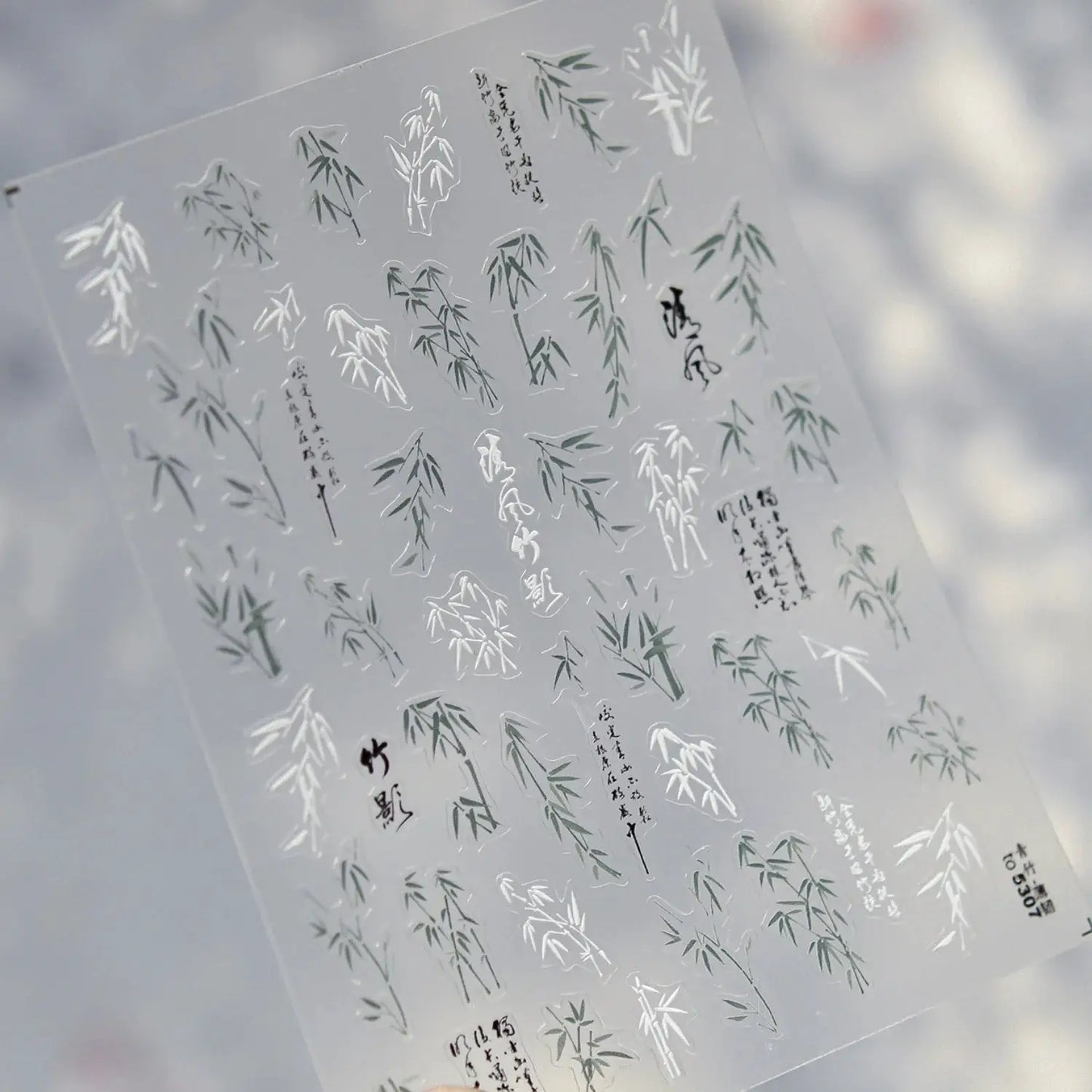 5D Hand Painted Nail Sticker Pastoral Blueberry Green Leaves Summer Fresh Style Self-adhesive Nail Decals Fruit Floral Manicure from PriceLows™