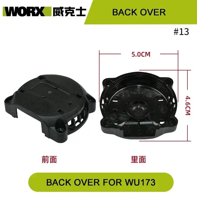 Orginal new Switch Driver motor reducer casing toothed wheel shell chuck parts for WORX WU173 Electric screwdriver from PriceLows™