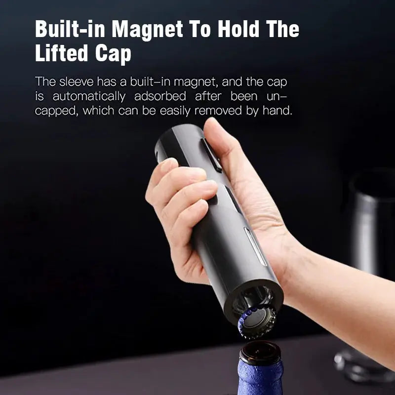 Automatic Electric Wine Openers for Beer USB & Battery Beer Bottle Openers Corkscrew Wine Beer Cap Opener Kitchen Accessories from PriceLows™