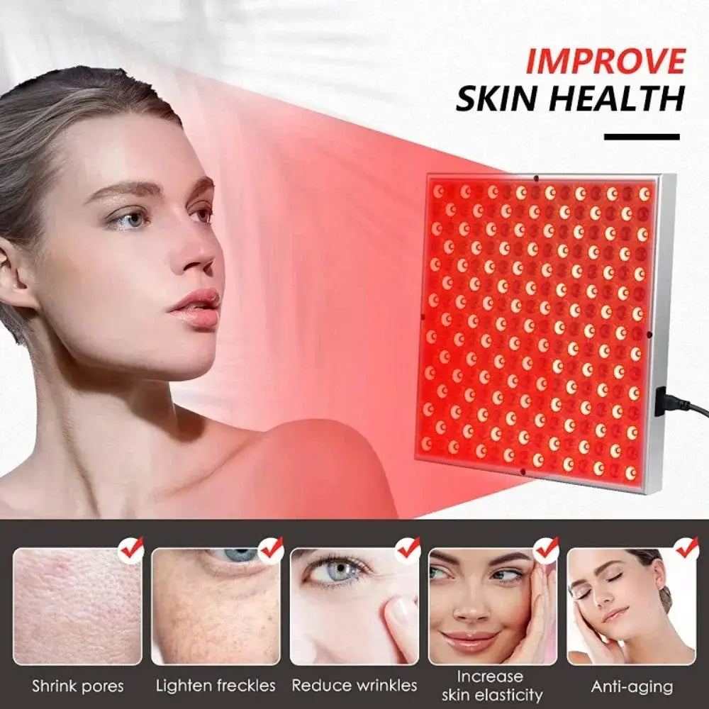 Led Red Light Therapy Panel For Face And Body 660nm 850nm