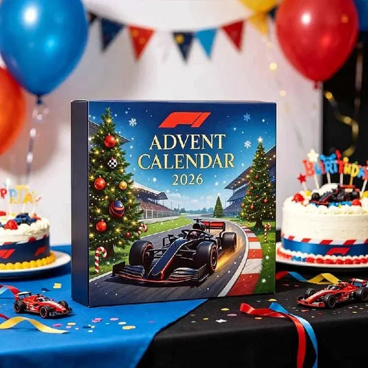 2026 Christmas Advent Calendar | 24 Day Blind Box | 2D Acrylic Car Ornaments