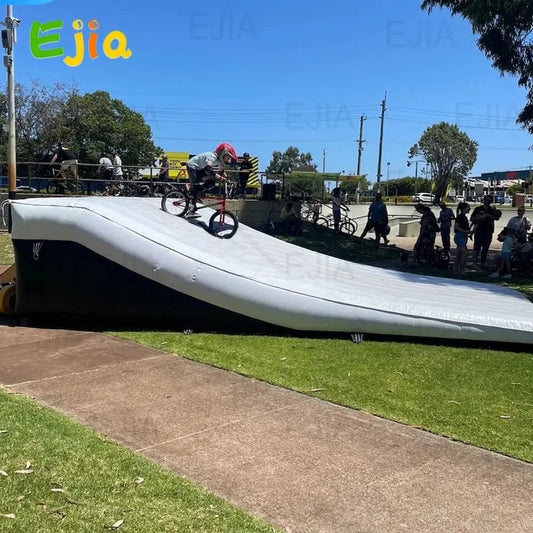 Commercial Duty PVC Inflatable Youth NextStep Airbag Landing Outdoor Stunt Landing Airbag Ramp for MTB BMX Action Sports from PriceLows™