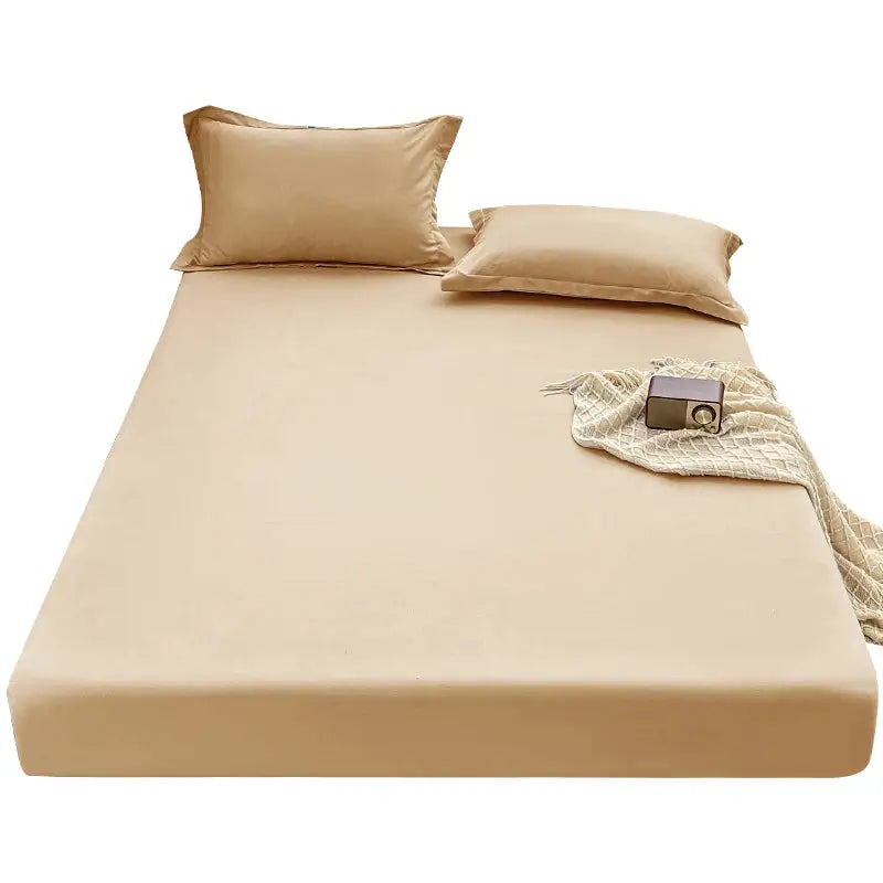 Fitted Sheet | Brushed Finish | Deep Pocket | Solid Color