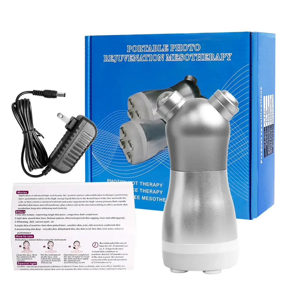 Led Face Massager | Radio Frequency | Photon Therapy | Electric Device