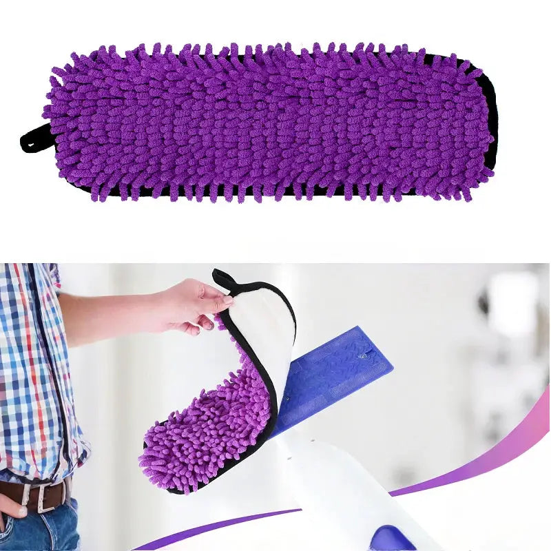 Mop Pads for Swiffer PowerMop Refills Reusable Heavy-Duty Microfiber Washable Pad for Multi-Surface and Wood Mop from PriceLows™