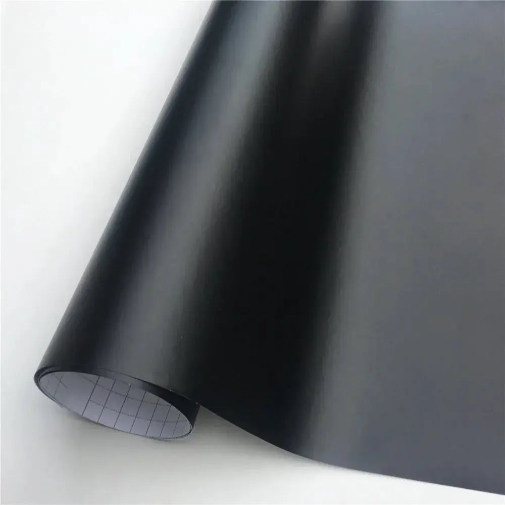 All Black Carbon Fiber Car Stickers Vinyl Wrap Film Glossy Matte Chrome Wrapping Foil Car Decal Styling Scooter Motorcycle from PriceLows™