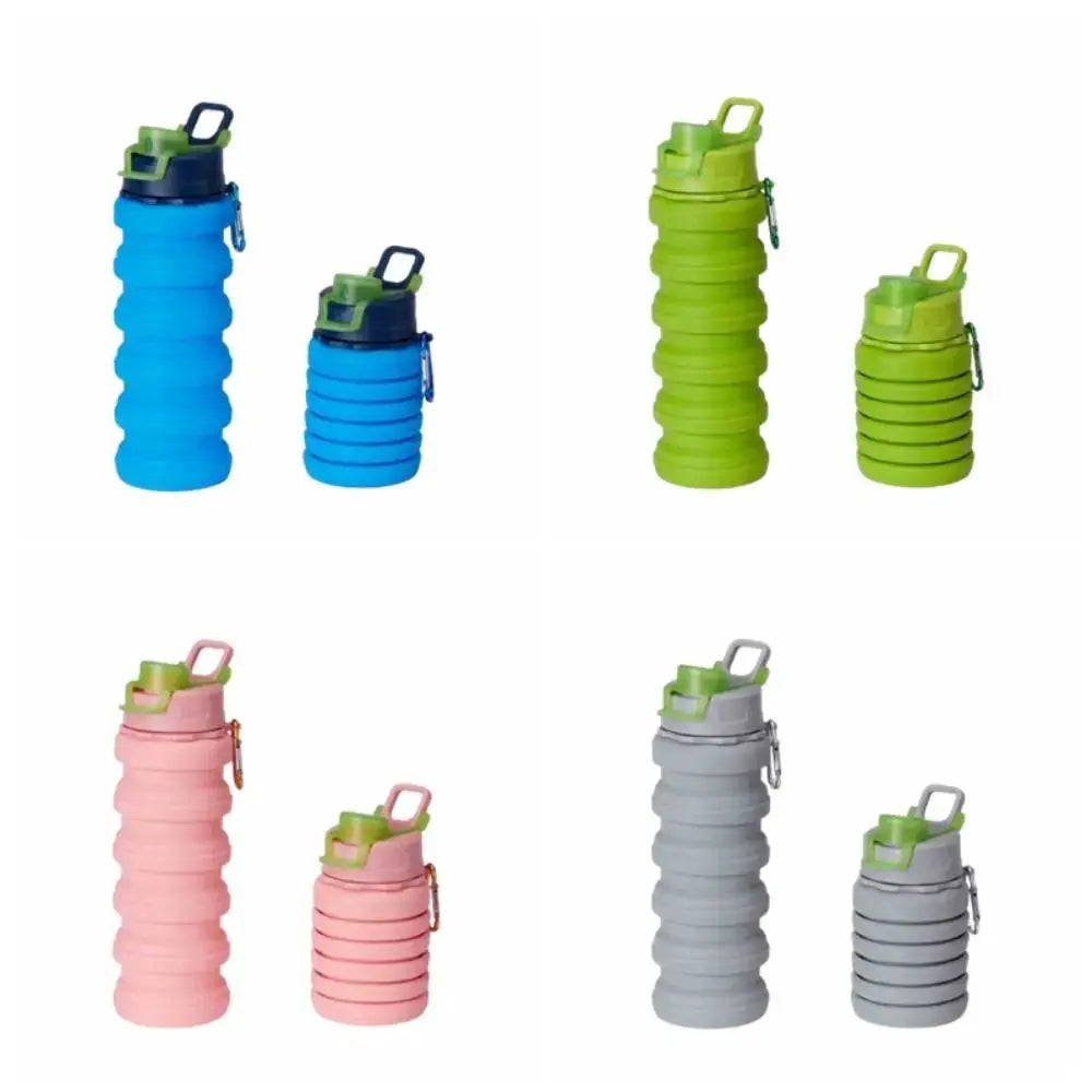 Large-capacity Collapsible Sport Bottle Retractable Leak Proof Sports Water Bottle Portable Reuseable Foldable Drinking Cup from PriceLows™