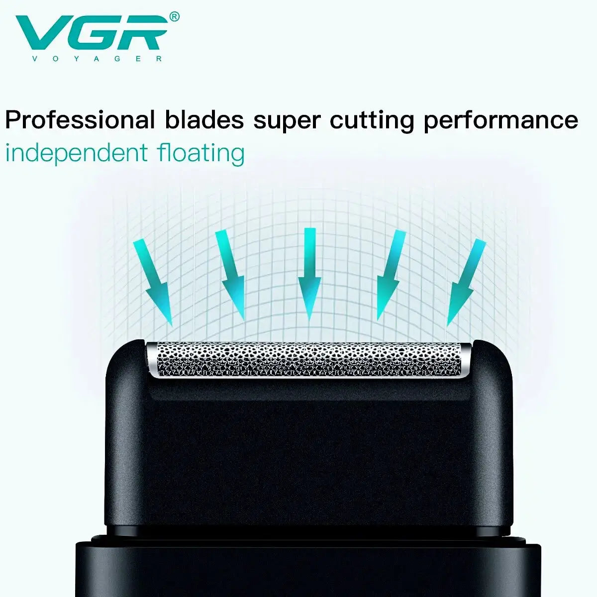 Electric Shaver | Stainless Steel Blade | USB Charging | Model V390