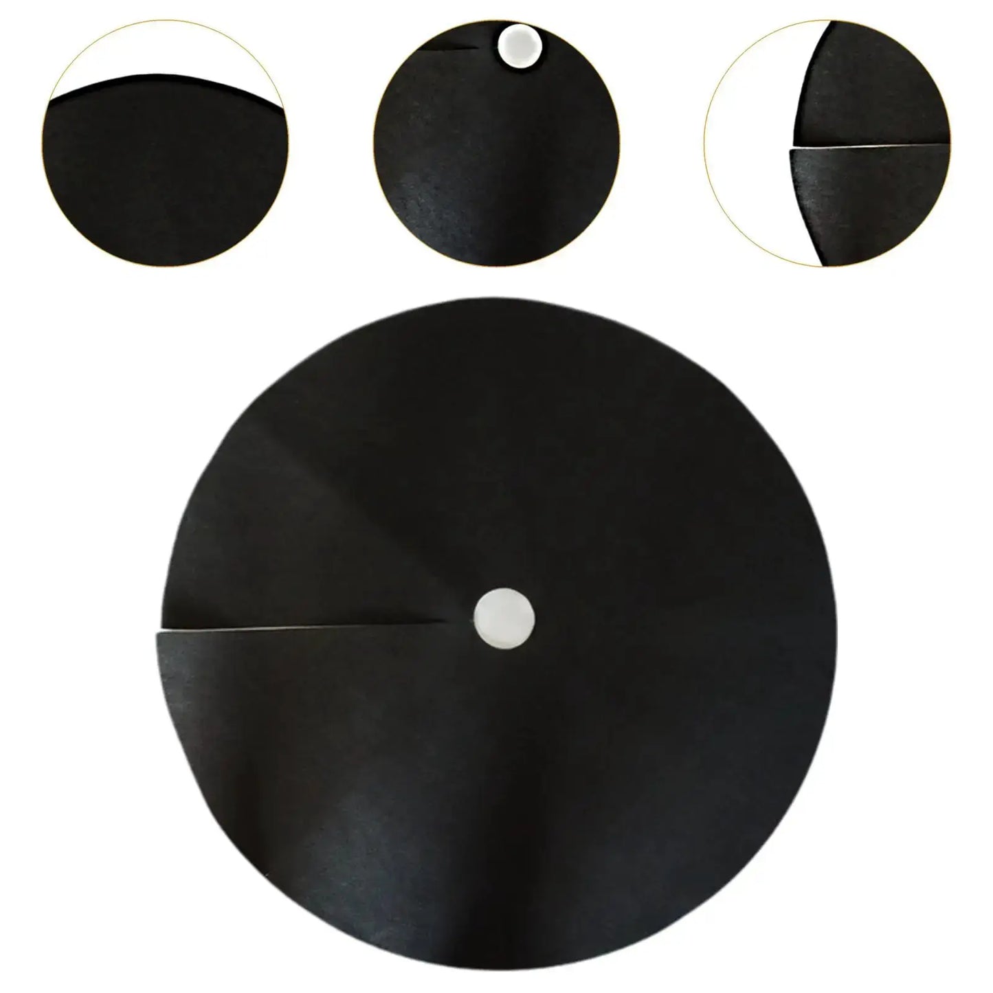 Tree Mulch Rings | Reusable Weed Barrier Mat | Black Plant Guards