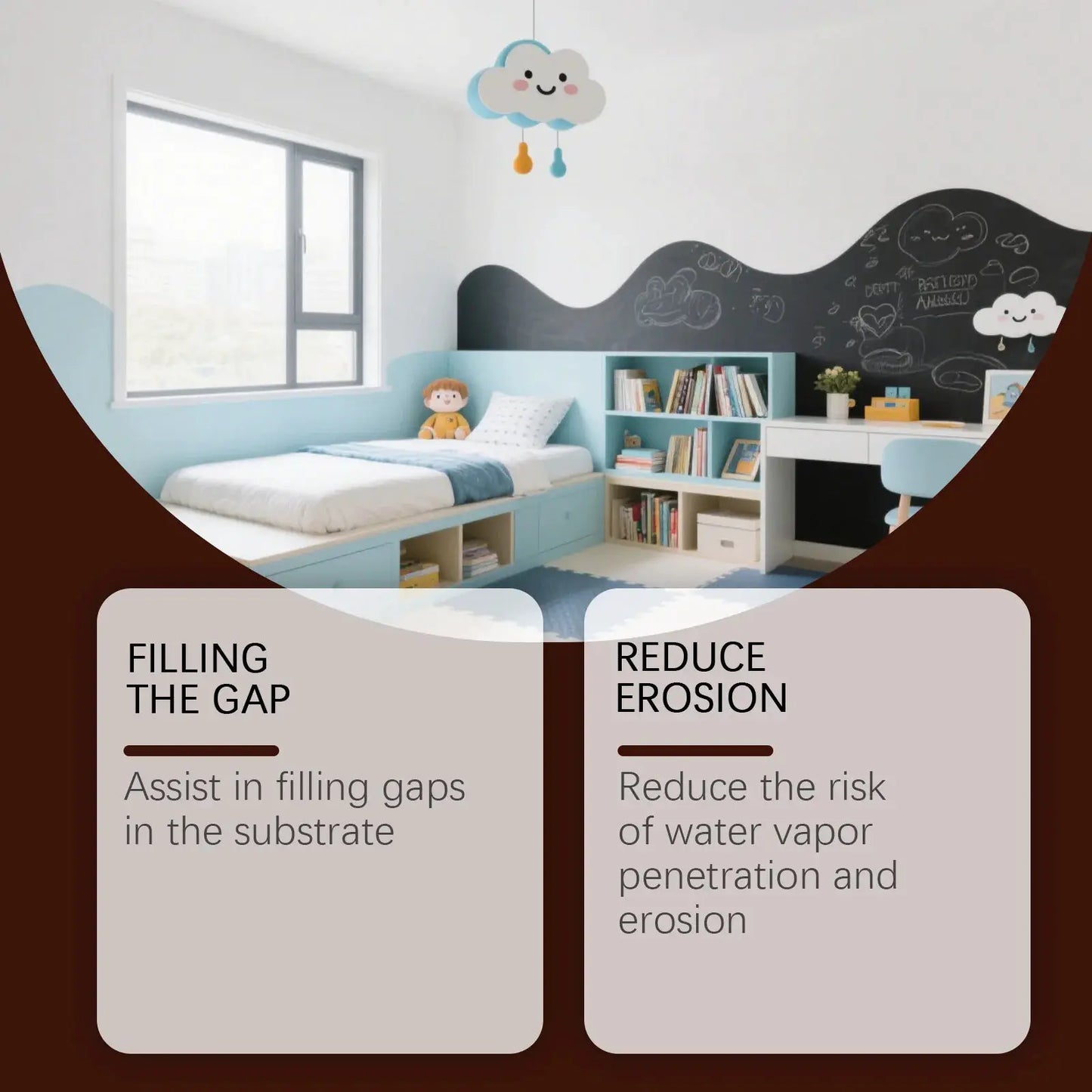Concrete Crack Filler | Self Leveling Sealant | Waterproof | Indoor Outdoor