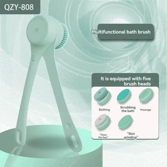 Electric Bath Exfoliating Brush | Back Scrubber | Voltage Under 50V