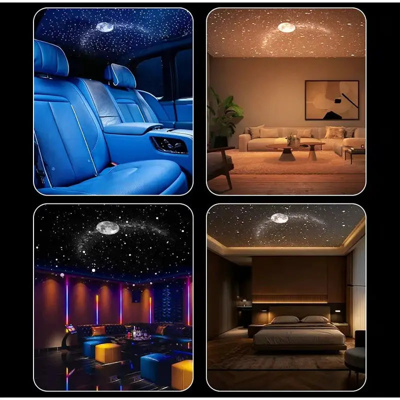 Starry Sky Projector Night Light | Usb Powered | 360 Degree Rotation