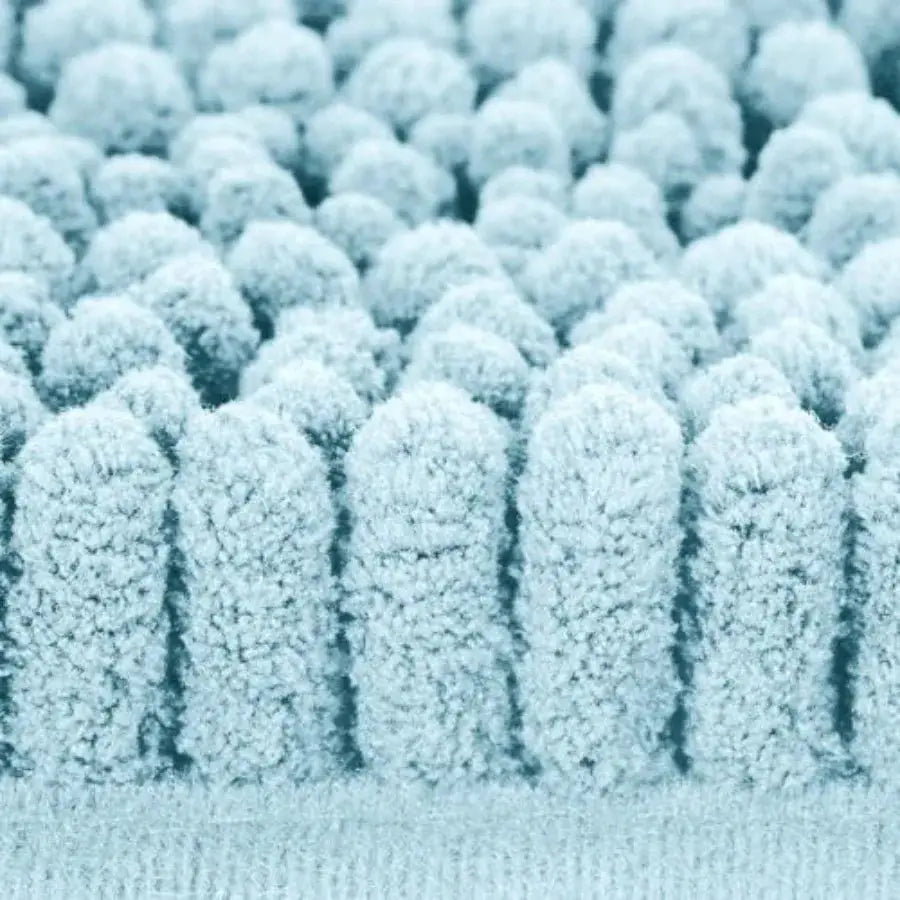 Striped Bathroom Rug Set 3 Pieces Ultra Soft, Non Slip Chenille Toilet Mat, Absorbent Plush Shaggy Bath Mats for Bathroom, Bedr from PriceLows™