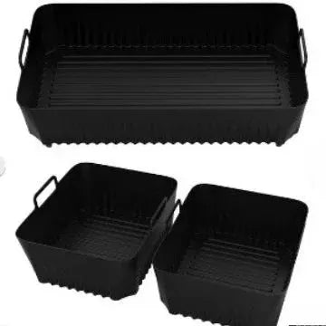 Air Fryer Liners | Silicone | Dishwasher Safe | Ninja AF500 3.5 Qt And 7 Qt