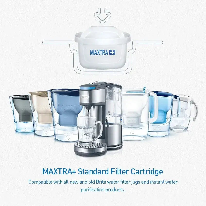 Brita Maxtra Water Filters Cartridge Purify Kettle Activate Carbon Water Filter 1/3/6/12 Pcs Easy Replacement Hassle Free Use from PriceLows™