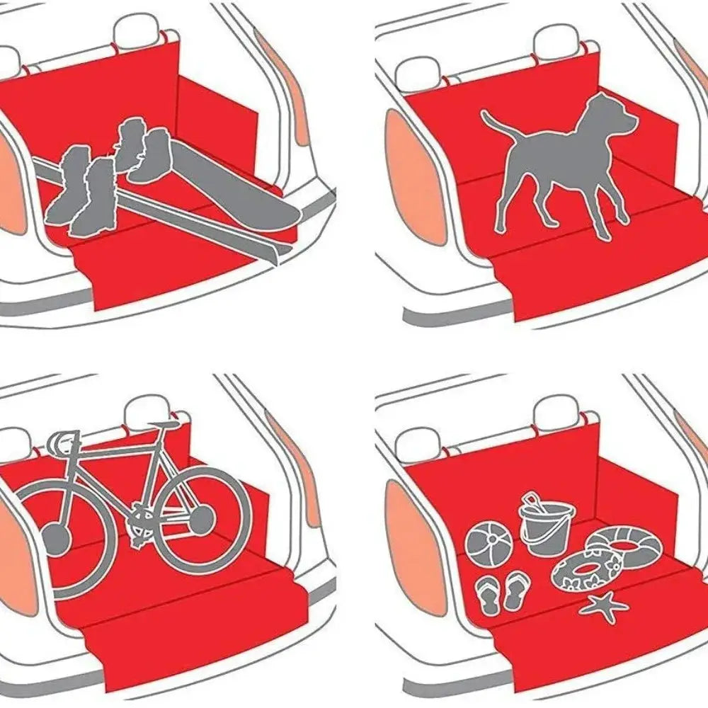 Dog Car Seat Cover | Waterproof | Wear Resistant | Universal Fit