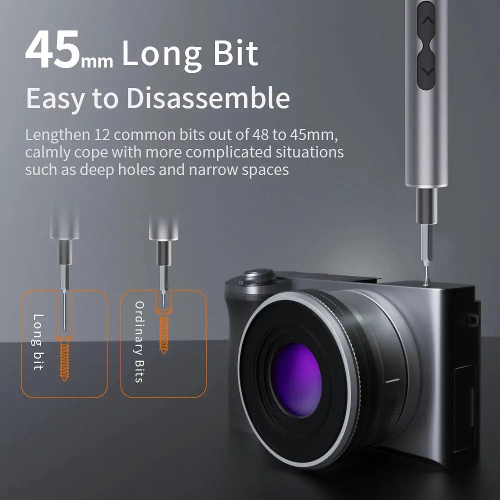 28/62/120 in 1 Electric Screwdriver Precision Set Power Tool Rechargeable Magnetic Small Bit for Xiaomi Mobile Cell Phone Repair from PriceLows™
