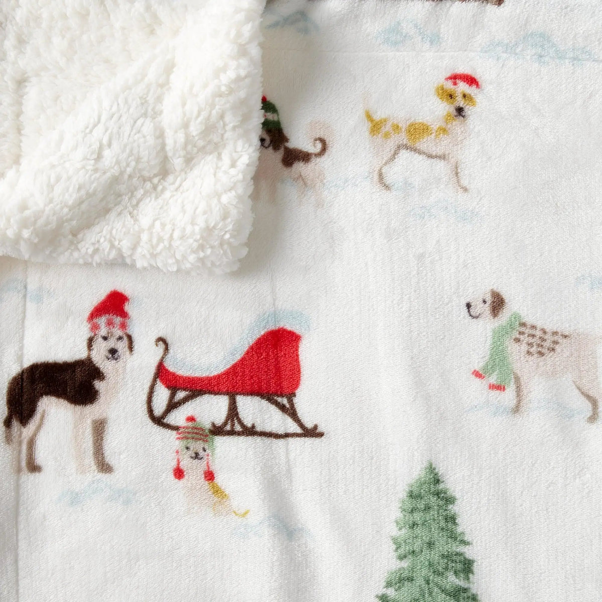 Sherpa Throw Blanket - Eve Collection from PriceLows™