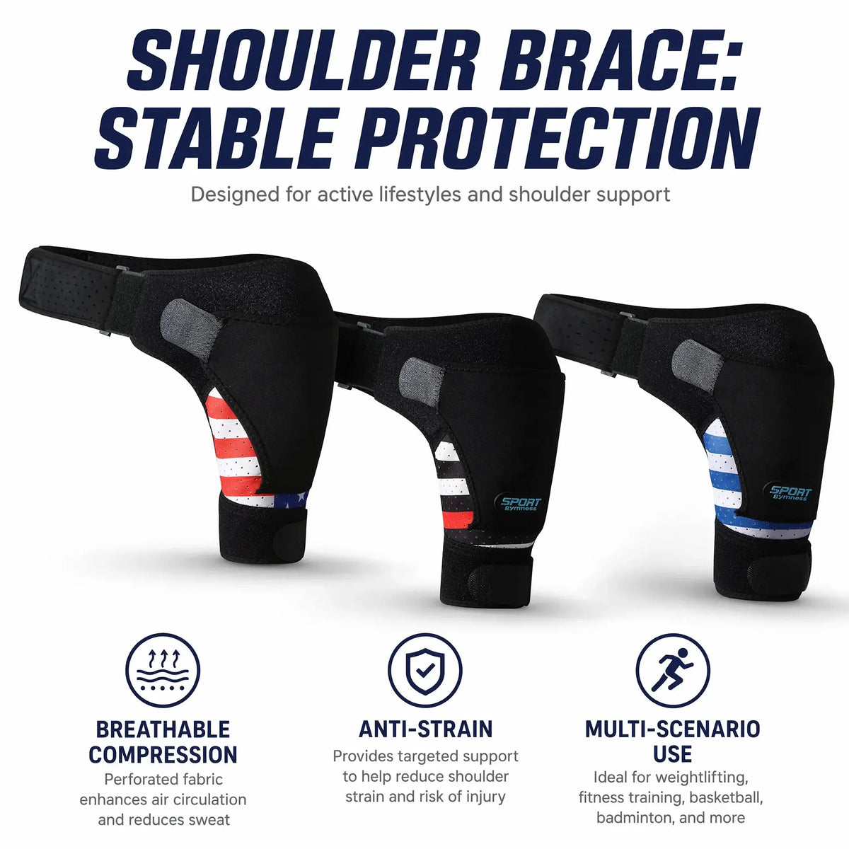 Shoulder Support Brace | Breathable Neoprene | PriceLows™