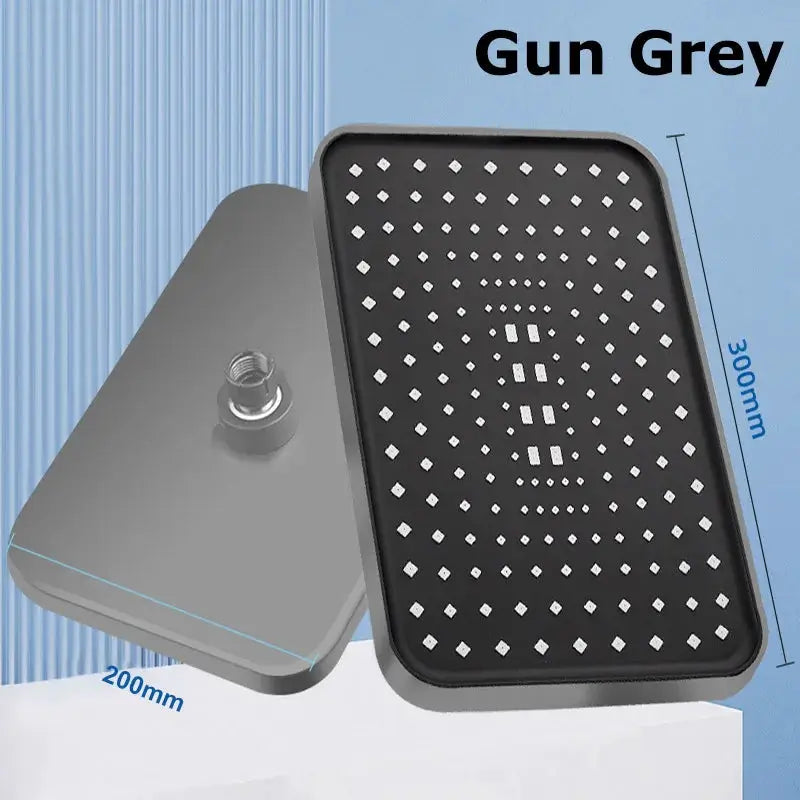 Shower Head | 12 Inch ABS High Pressure Rainfall | 360 Degree Adjustable Nozzle from PriceLows™