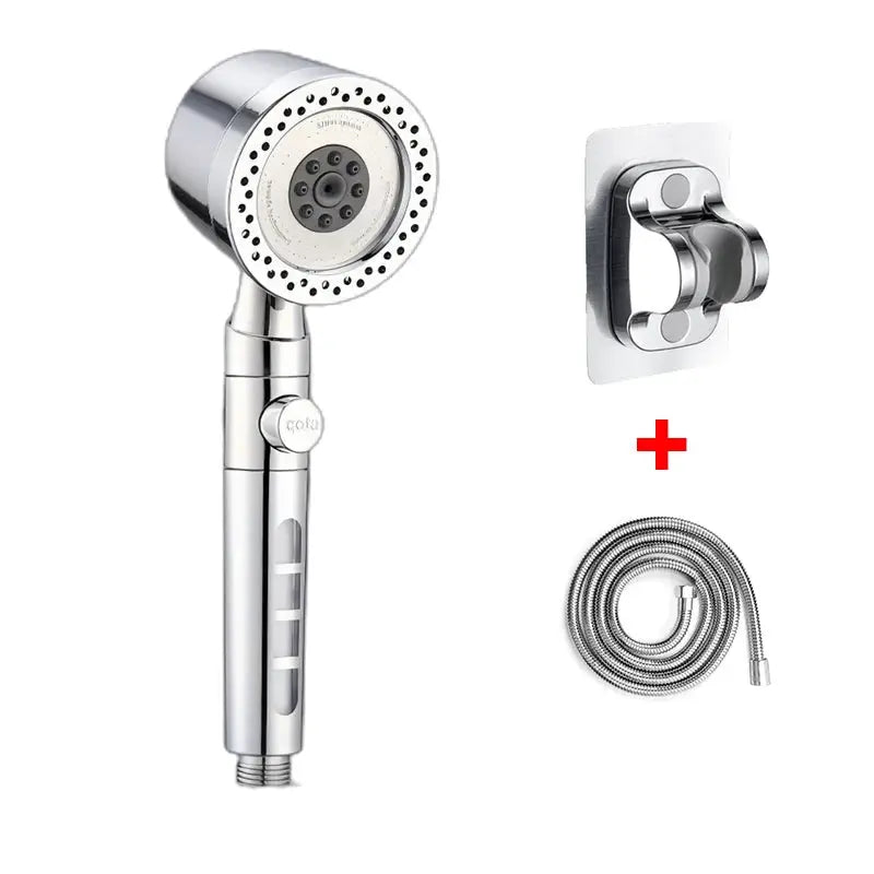 Shower Head | 5 Spray Modes | High Pressure | ABS Plastic from PriceLows™