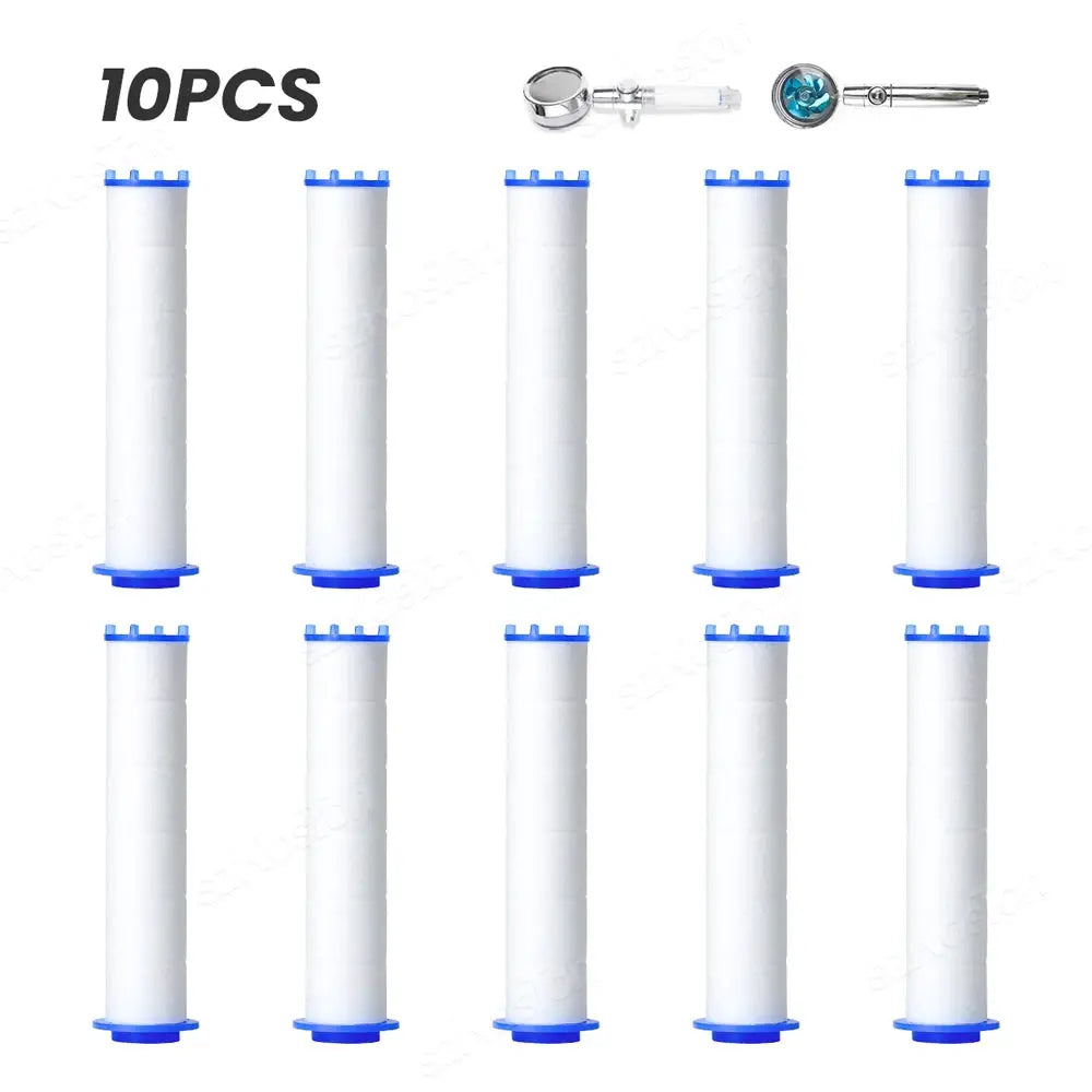 5-50Pcs Shower Head Replacement PP Cotton Filter Cartridge Hard Water Purification Bathroom Accessory Hand Hold Bath Sprayer from PriceLows™