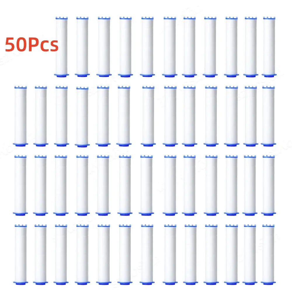 5-50Pcs Shower Head Replacement PP Cotton Filter Cartridge Hard Water Purification Bathroom Accessory Hand Hold Bath Sprayer from PriceLows™