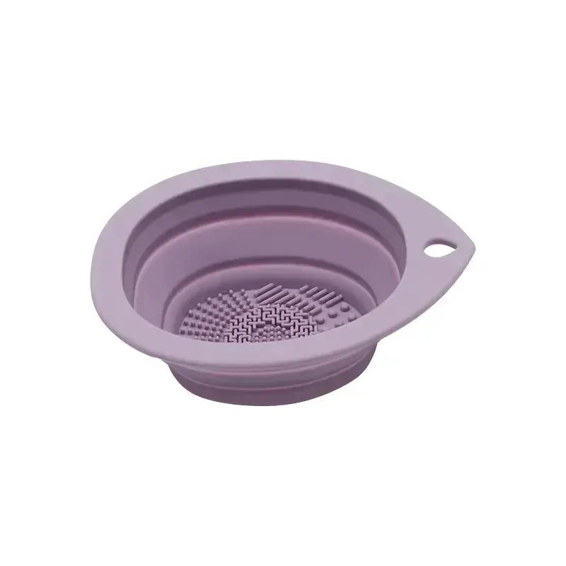 Silicone Brush Cleanser | Foldable Basin | PriceLows™
