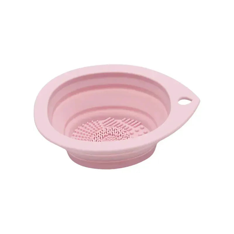 Silicone Brush Cleanser | Foldable Basin | PriceLows™