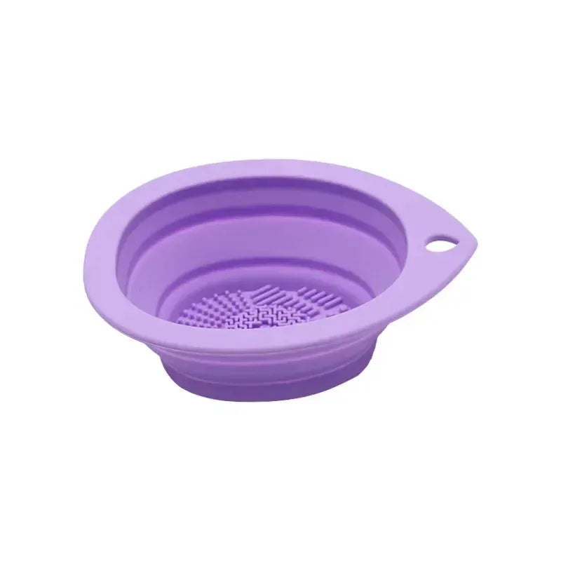 Silicone Brush Cleanser | Foldable Basin | PriceLows™