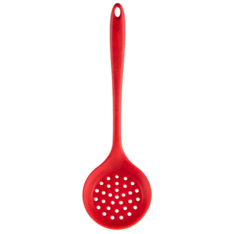 1-4Pcs Non-Stick Spatula Shovel Soup Spoon Colander Rice Scoop Silicone Cooking Utensils Set Heat Resistant Kitchen Cooking Tool from PriceLows™
