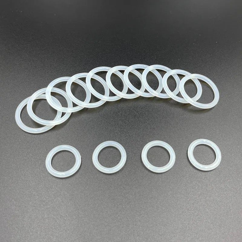 White Silicone O-ring VMQ O Ring Seal Gasket CS 1.5/2.0/2.4/3.1mm Insulated Waterproof Washer Round O Shape Oring Kit from PriceLows™