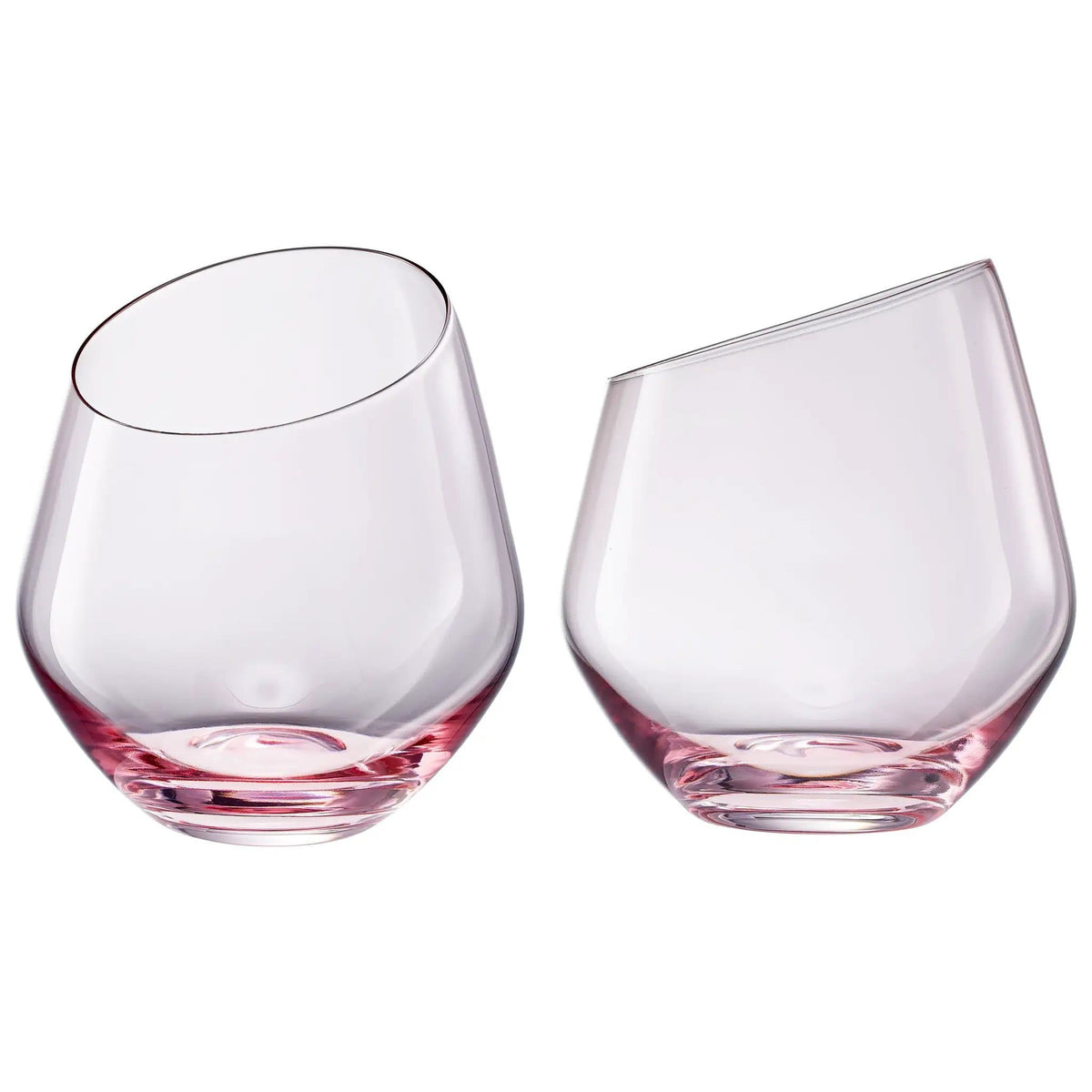 Colosseum Stemless Wine Glassware | 14 oz | Set of 2 | Entertaining
