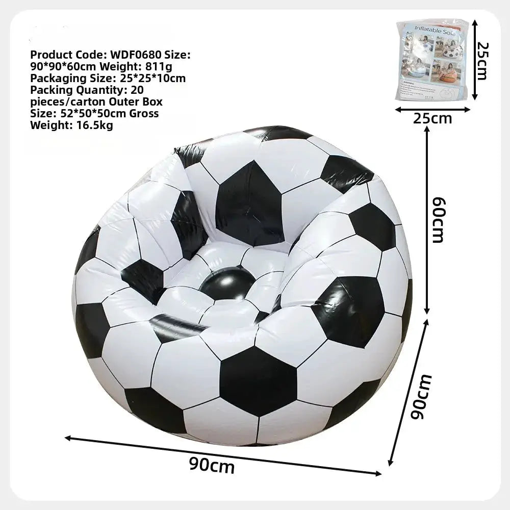 Soccer Inflatable Sofa | Fast Inflation | PriceLows™