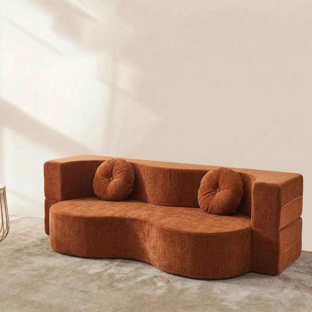 Living Room Compressed Sofa Bed, Memory Foam Modular Couch, Space Saving Modern Furniture Set from PriceLows™