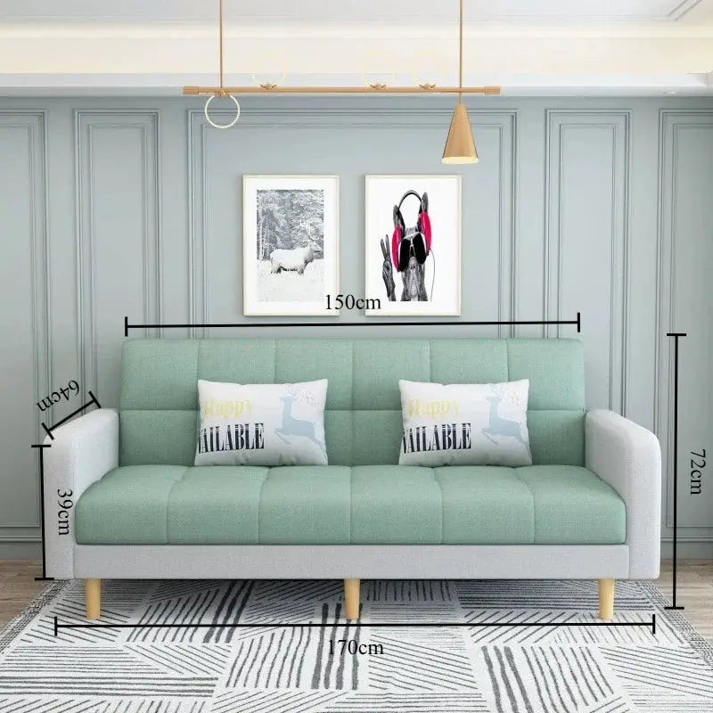 Sofa Bed | Wood Frame | Fabric Upholstery For Hotel Use from PriceLows™