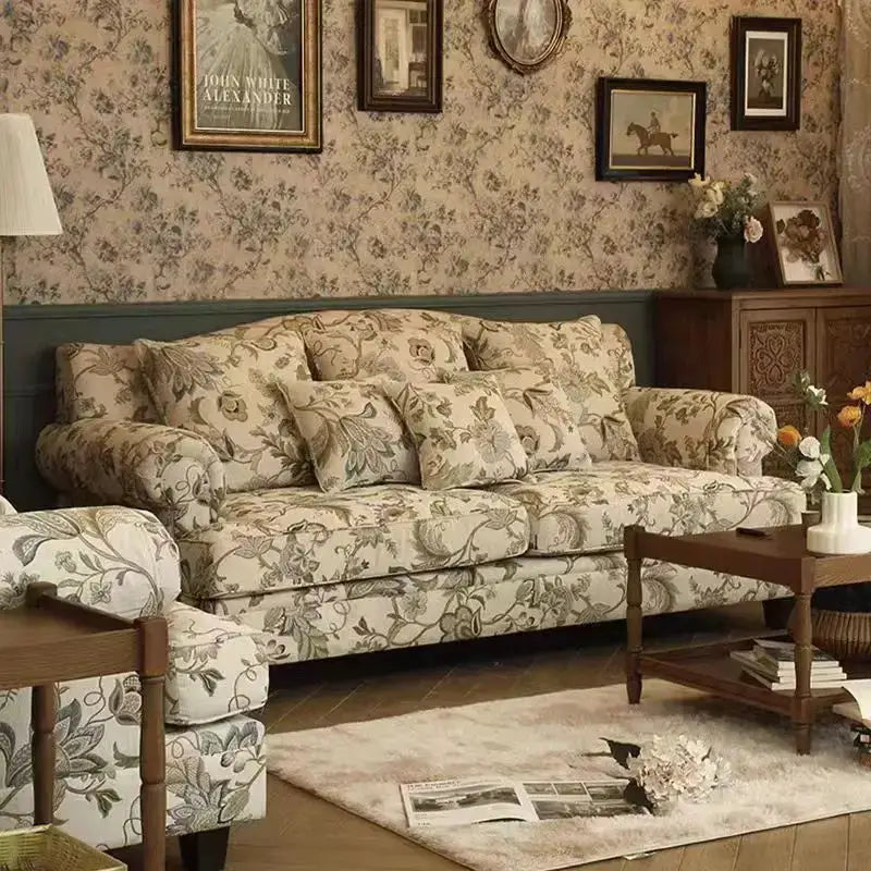Sofa Set | Solid Wood Frame | Fabric Upholstery | Single, Double, Three-Seater from PriceLows™