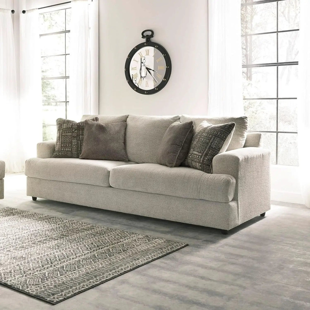 Soletren Premium Chenille Queen Sofa Sleeper White from PriceLows™