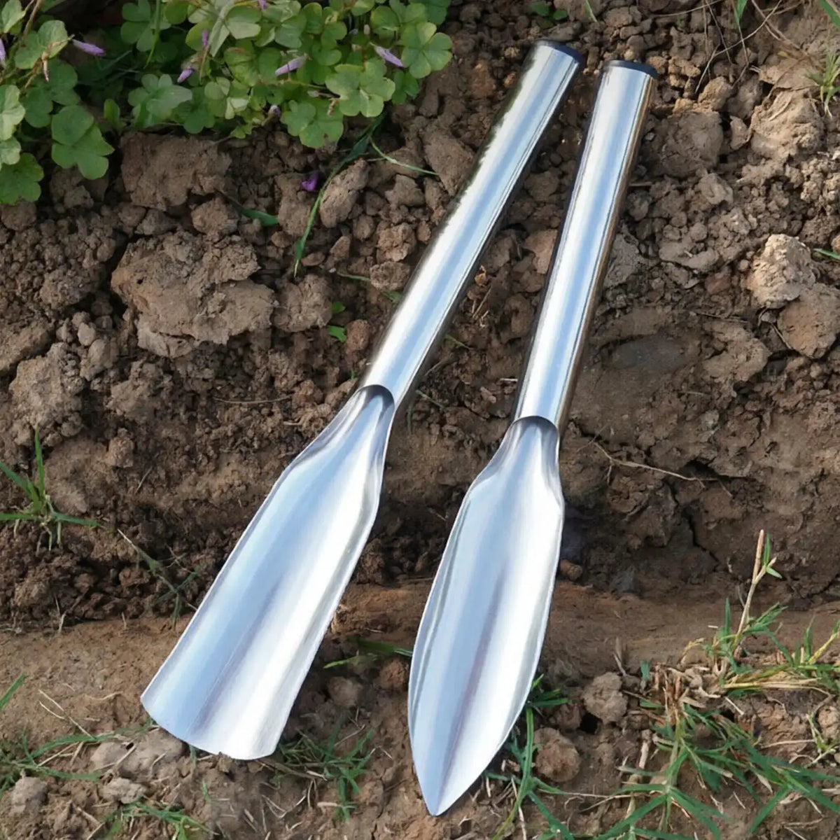 Soil Scoop Stainless Steel Garden Planting Digging Tool Set with Soil Sieve for Edging Weeding Outdoor Greenhouse Landscaping from PriceLows™