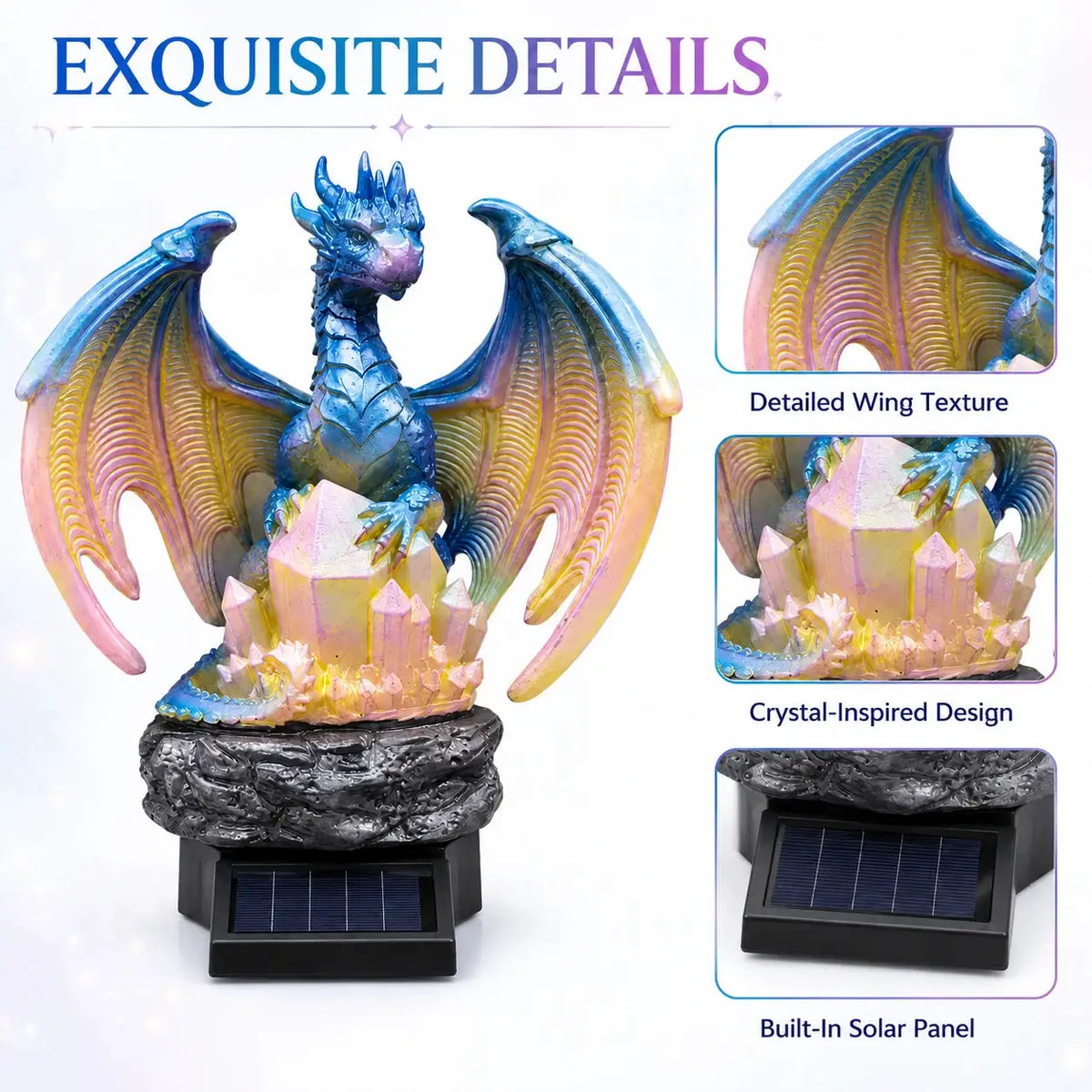 Solar Garden Light | Waterproof Dragon | PriceLows™