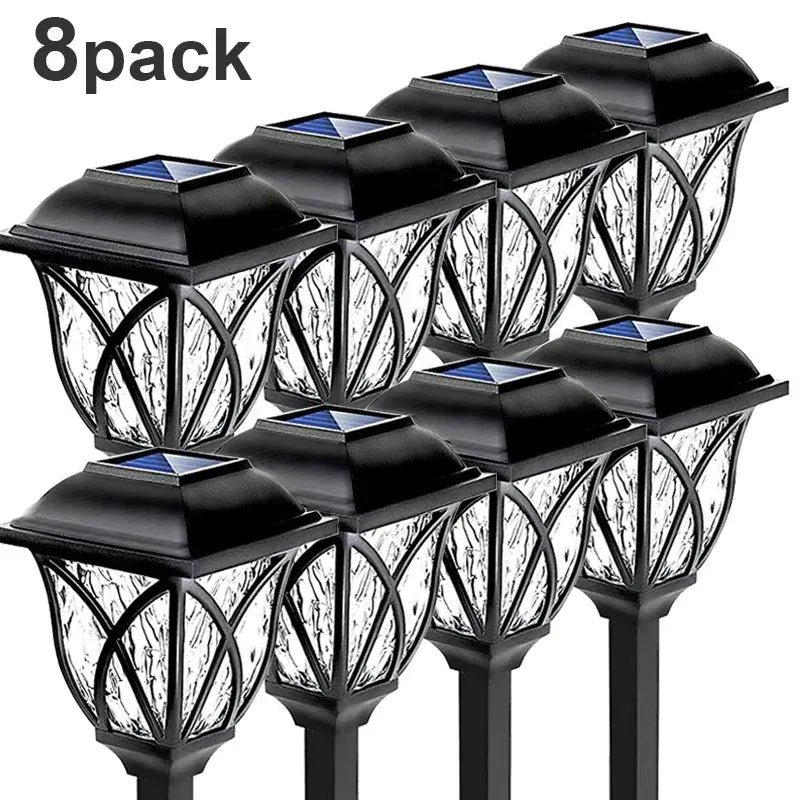 1-10Pack Solar Yard Lights Bright Lawn Lights Outdoor Waterproof Led Solar Pathway Lights Landscape Path Lights from PriceLows™