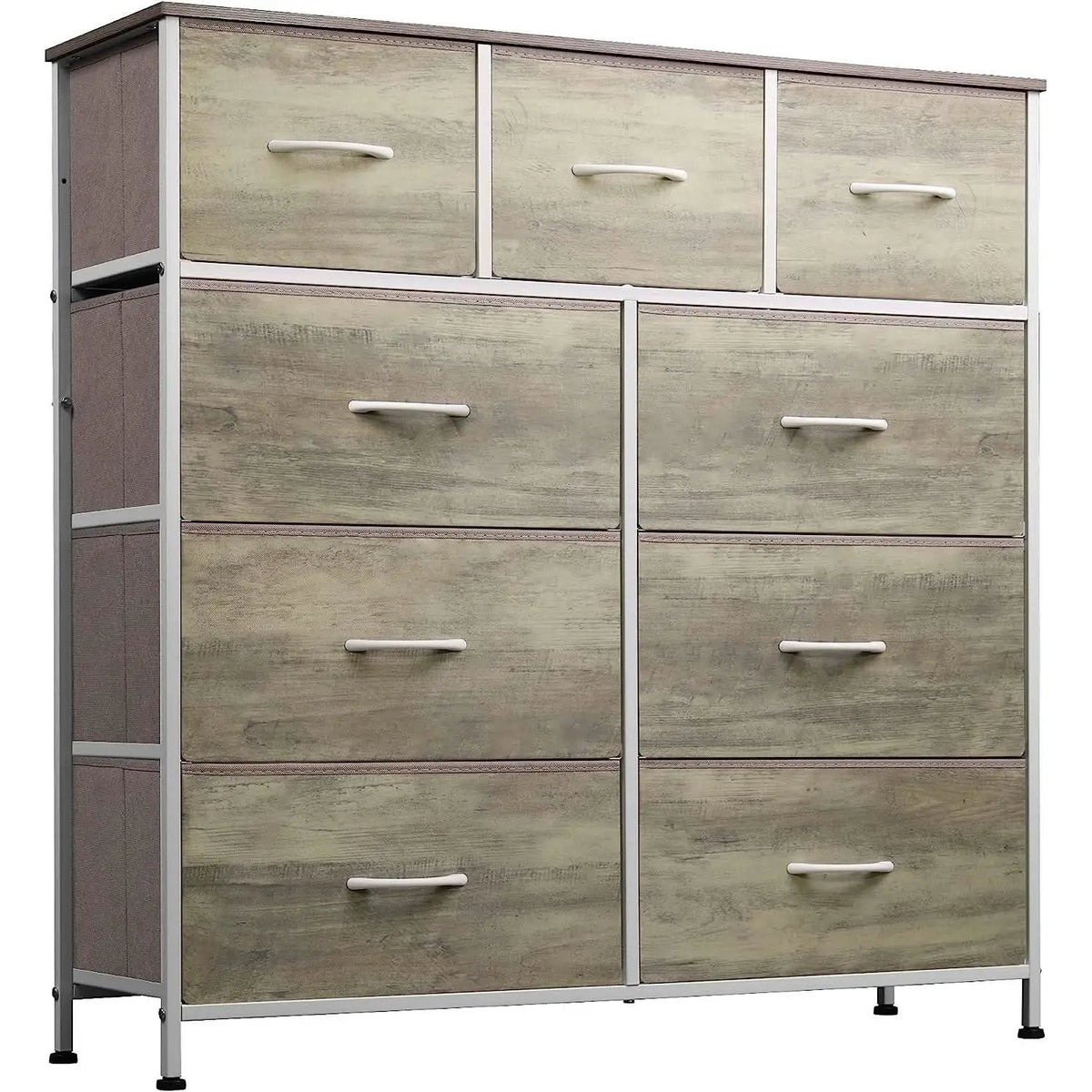 Sonoma White 6 Drawer Dresser For Bedroom Storage Organizer from PriceLows™