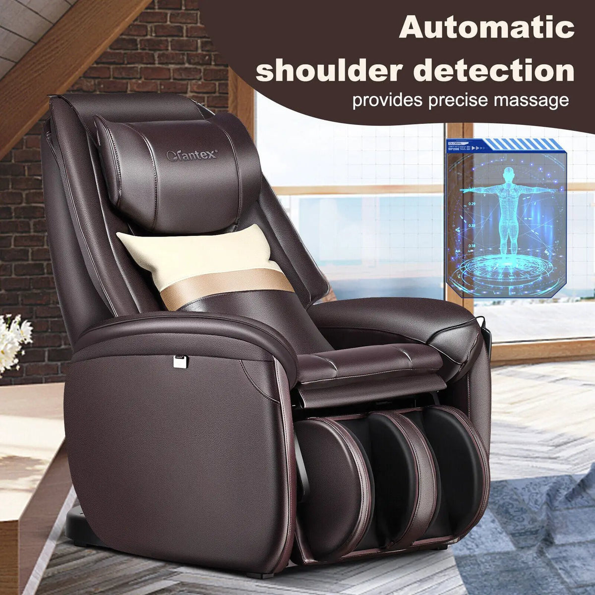 Massage Chair | Soothe 26 | Zero Gravity | Ergonomic SL Track | With Pillow