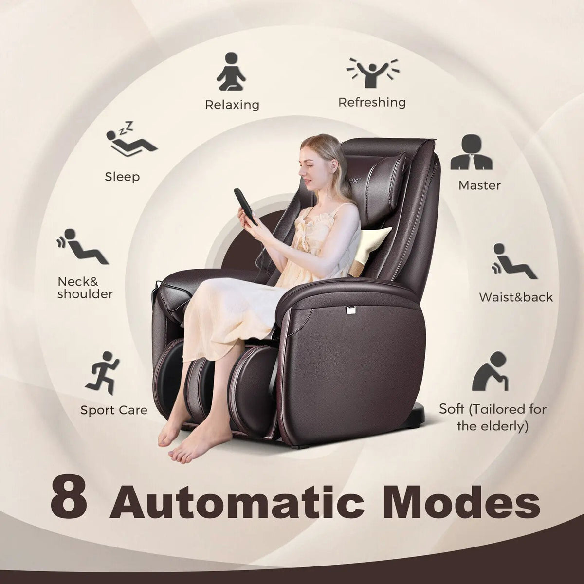 Massage Chair | Soothe 26 | Zero Gravity | Ergonomic SL Track | With Pillow